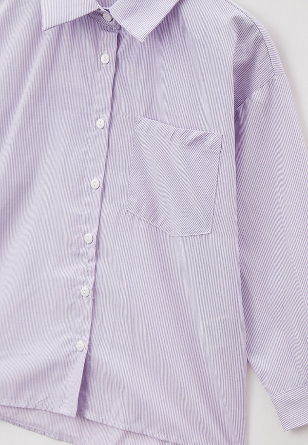 Рубашка для девочки DeFacto цвет фиолетовый  Фото 3