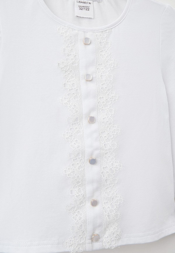 Блуза Lisaweta цвет белый  Фото 3
