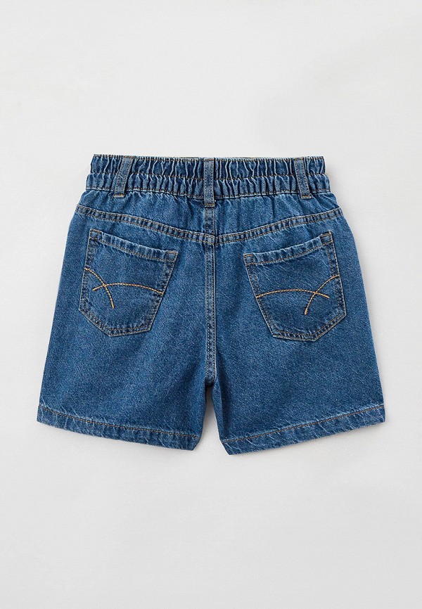 Шорты для девочки джинсовые O'stin цвет синий  Фото 2