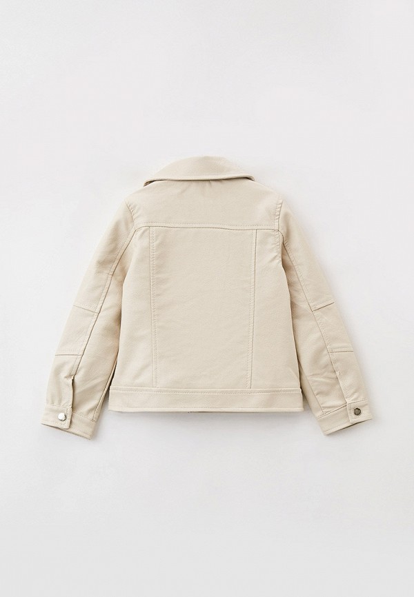 Куртка кожаная DeFacto бежевый, размер 12, фото 2