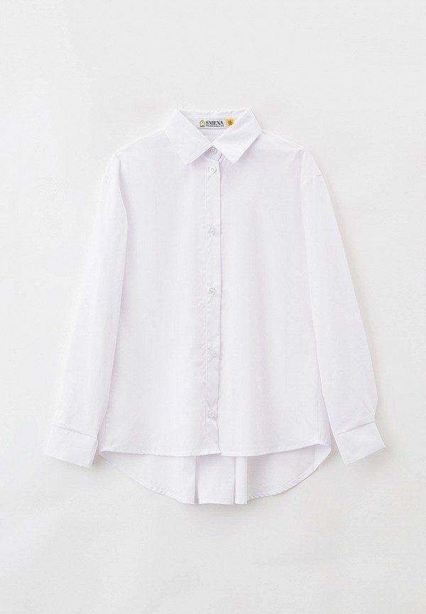 Рубашка для девочки Smena цвет белый 