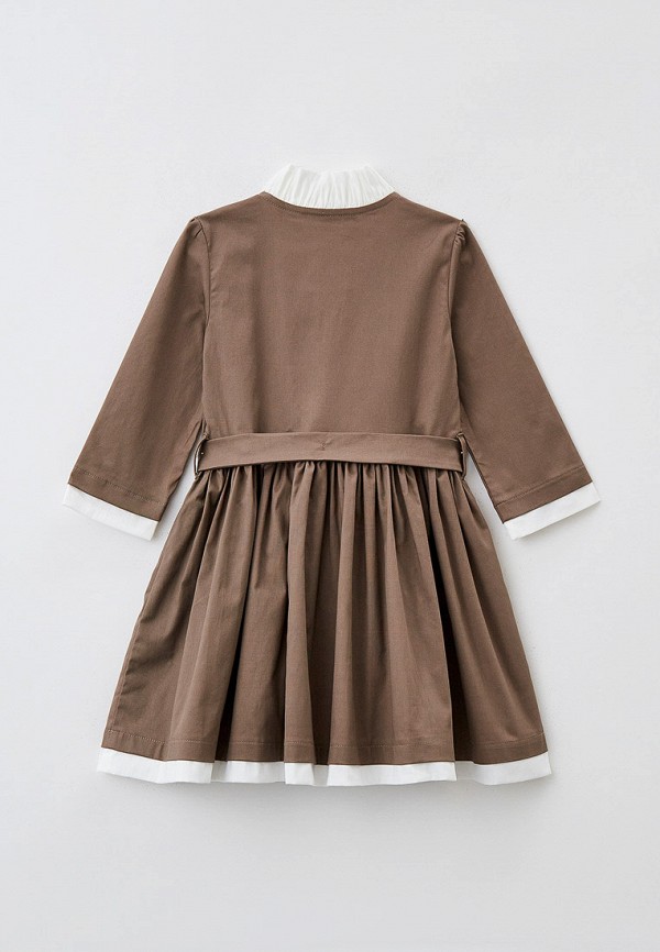 Платья для девочки Ete Children цвет коричневый  Фото 2
