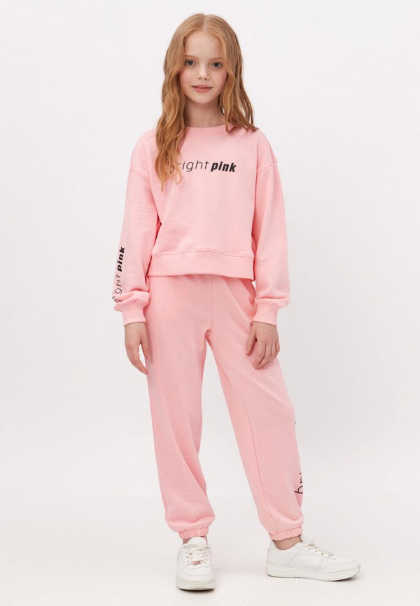 Свитшот Modis розовый, размер 146, фото 3