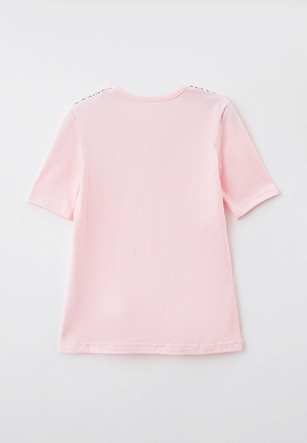 Футболка КотМарКот розовый, размер 134, фото 2