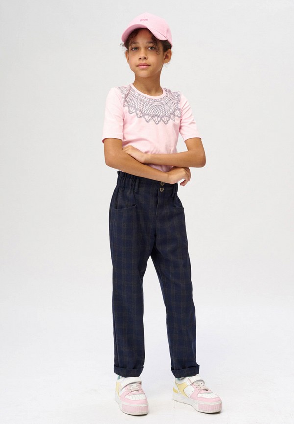 Футболка КотМарКот розовый, размер 134, фото 4