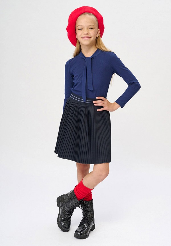 Лонгслив КотМарКот синий, размер 152, фото 4