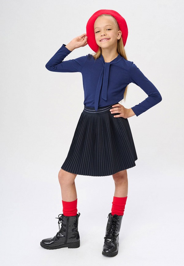 Лонгслив КотМарКот синий, размер 152, фото 5