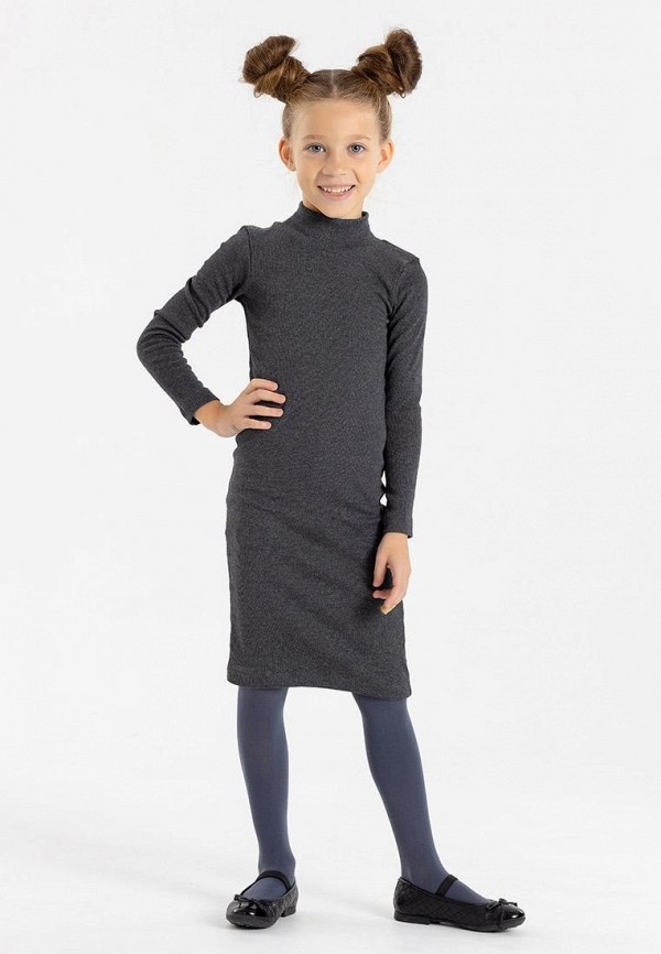 

Платье КотМарКот, Серый, школьное