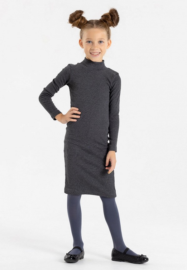 Платье КотМарКот серый, размер 134, фото 4