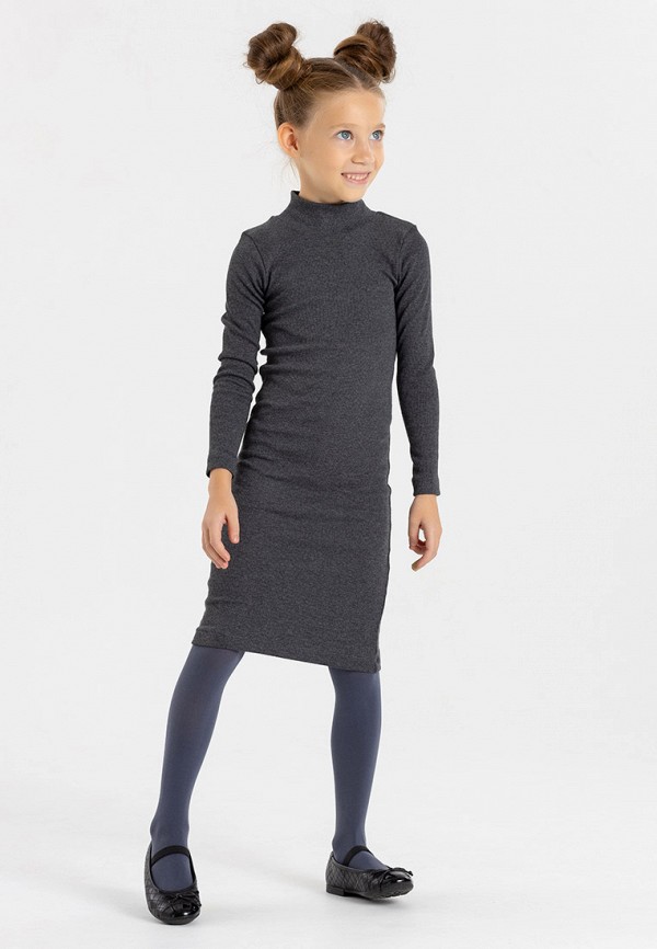 Платье КотМарКот серый, размер 134, фото 5