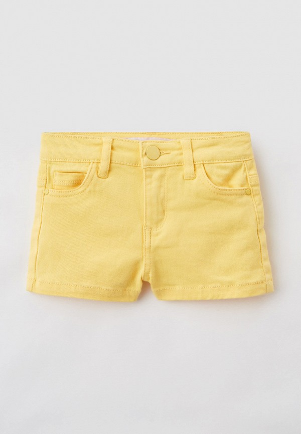 Шорты для девочки джинсовые Modis цвет желтый 