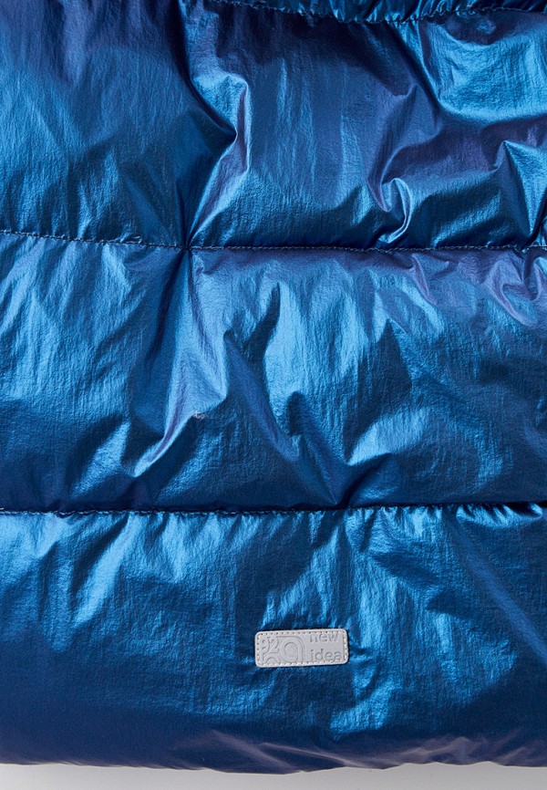 Куртка для девочки утепленная АксАрт цвет синий  Фото 5