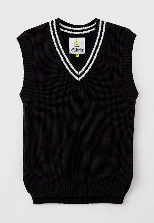 

Жилет Smena, Черный, oversize