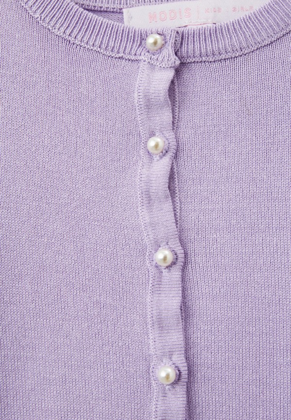 Кардиган для девочки Modis цвет фиолетовый  Фото 3