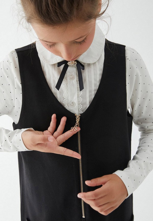 Сарафан Acoola черный, размер 152, фото 5