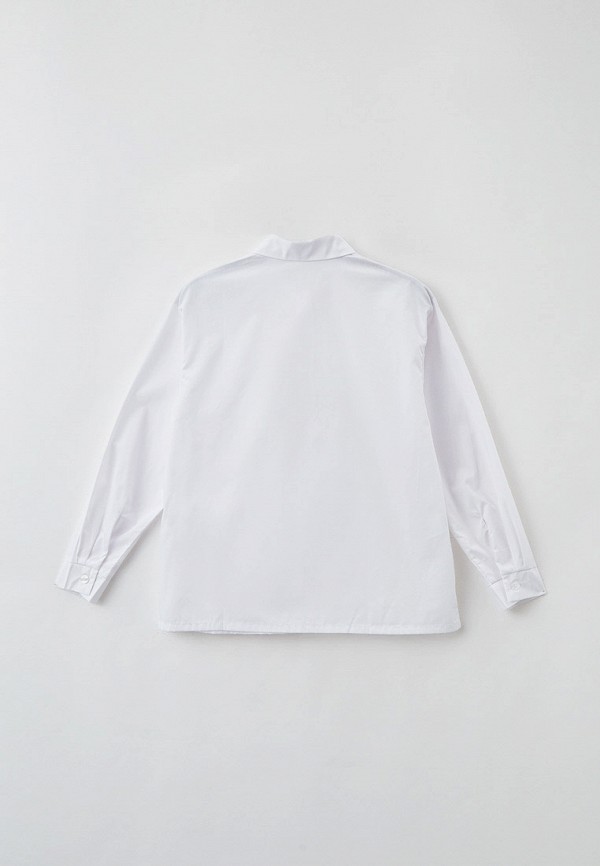 Рубашка для девочки NinoMio цвет белый  Фото 2