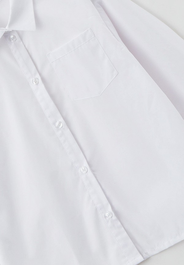 Рубашка для девочки NinoMio цвет белый  Фото 3