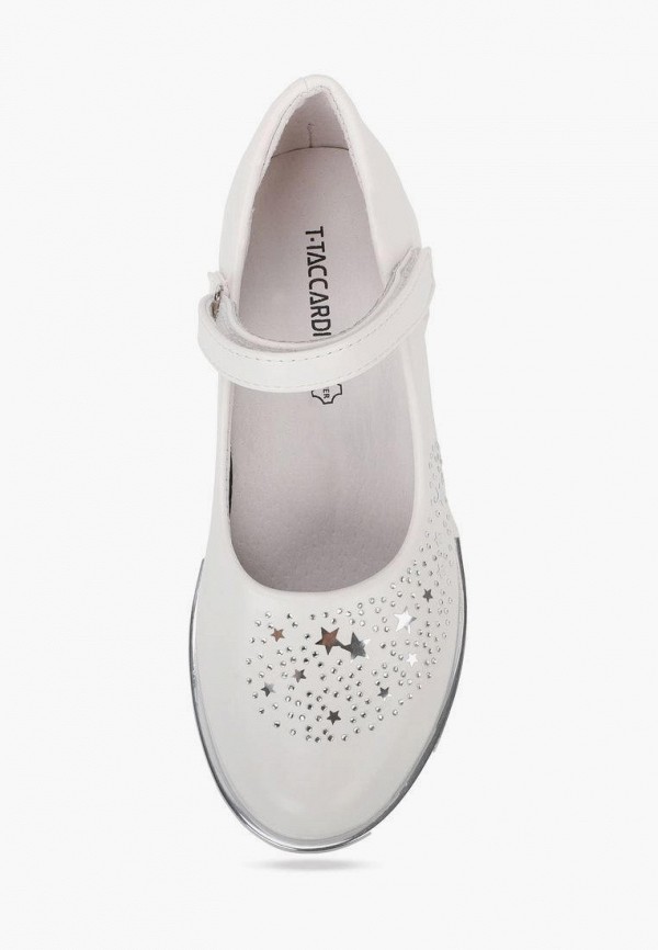 Туфли для девочки T.Taccardi цвет белый  Фото 3