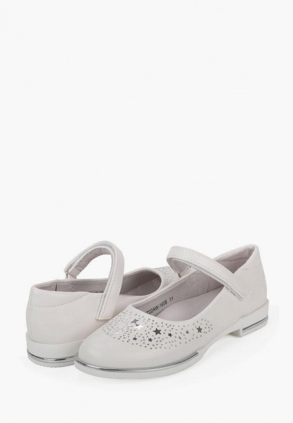 Туфли для девочки T.Taccardi цвет белый  Фото 8