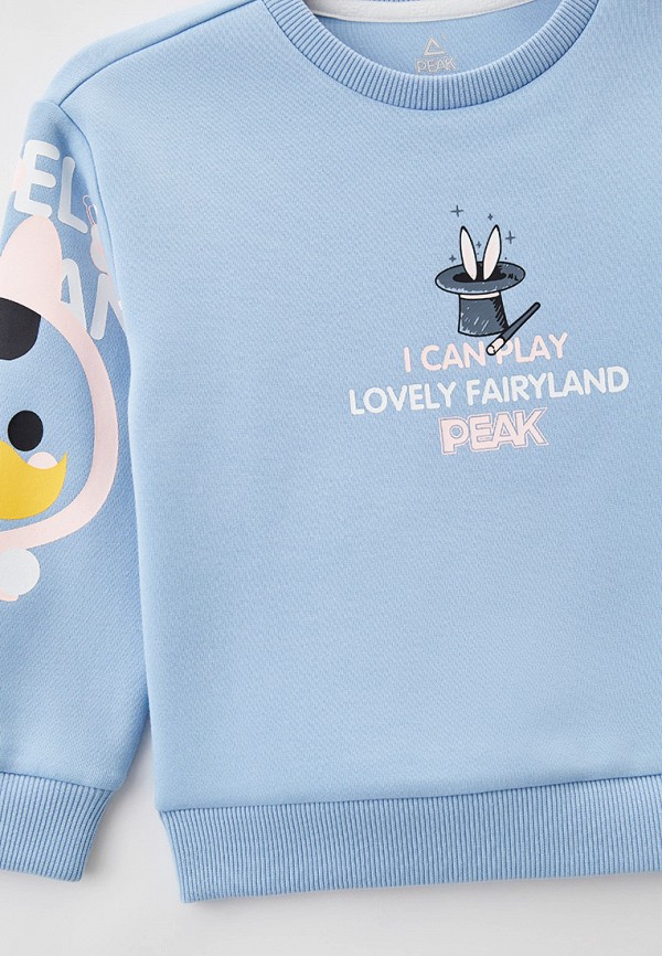 Свитшот Peak голубой, размер 130, фото 3