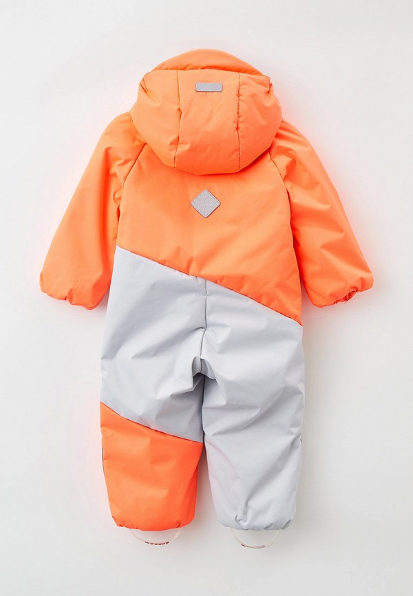 Детский комбинезон утепленный АксАрт цвет оранжевый  Фото 2