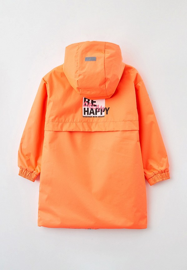 Плащ АксАрт оранжевый, размер 128, фото 2
