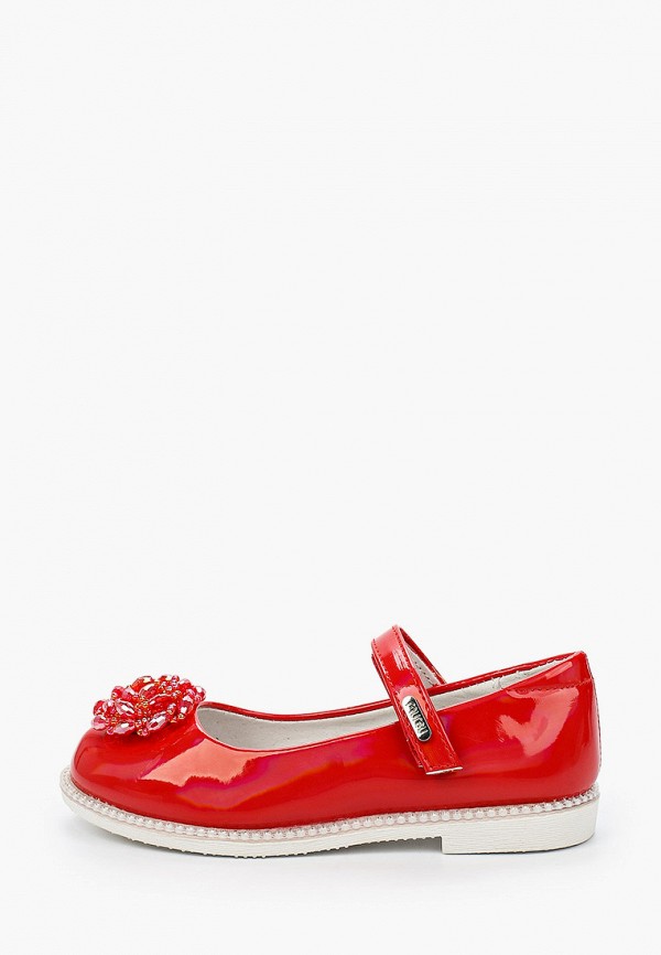 Туфли для девочки Mursu цвет красный 