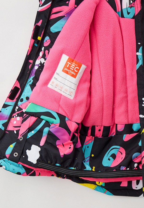 Куртка для девочки утепленная PlayToday цвет разноцветный  Фото 4