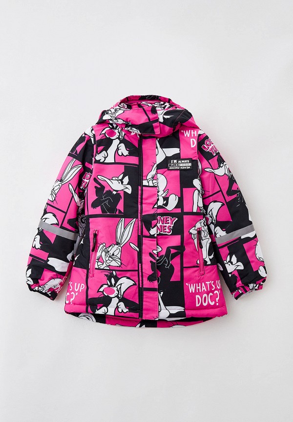 Куртка для девочки утепленная PlayToday цвет фуксия 