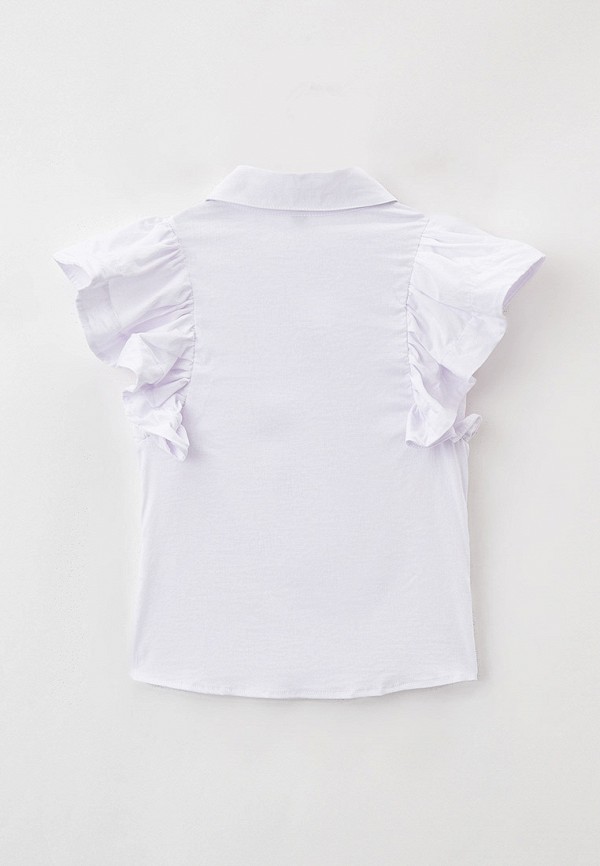 Блуза и брошь Sume цвет белый  Фото 2
