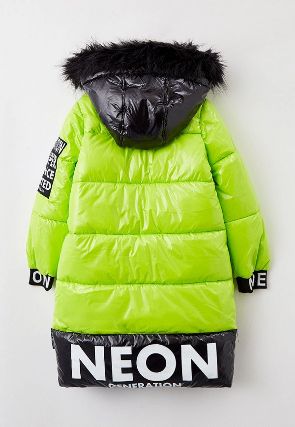 Куртка для девочки утепленная PlayToday цвет зеленый  Фото 2