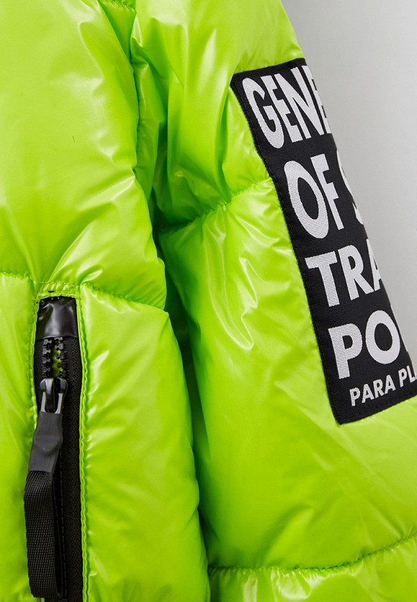 Куртка для девочки утепленная PlayToday цвет зеленый  Фото 4