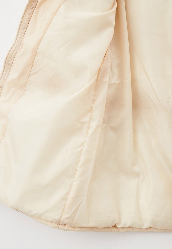 Куртка для девочки утепленная Sela цвет бежевый  Фото 5