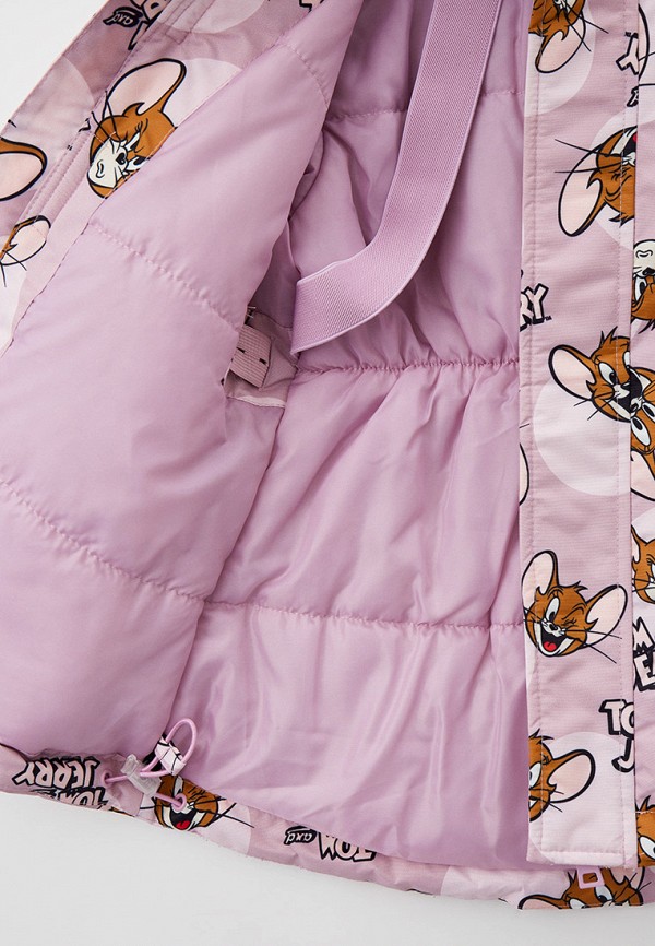 Куртка для девочки утепленная Sela цвет розовый  Фото 5