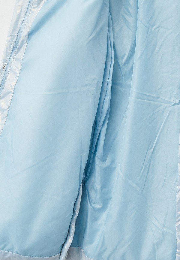 Куртка для девочки утепленная Sela цвет голубой  Фото 4