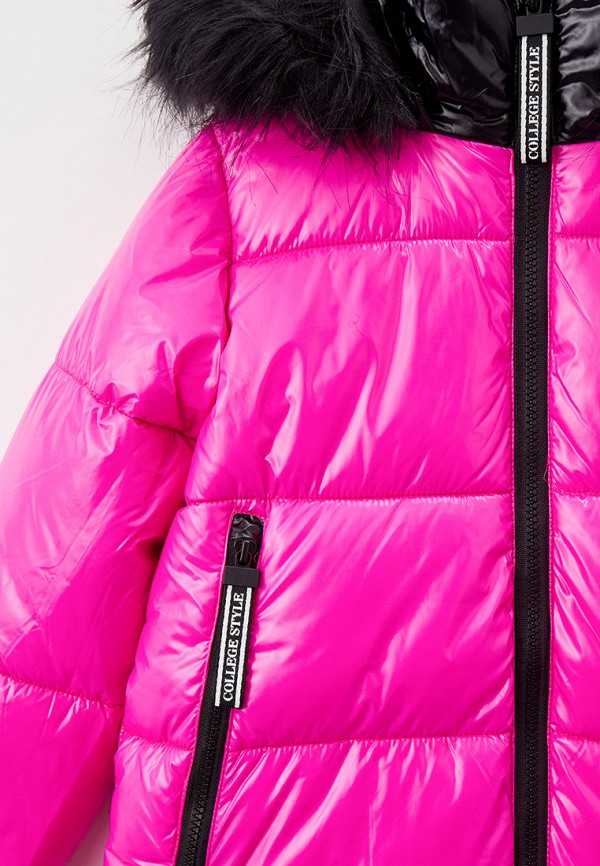 Куртка для девочки утепленная PlayToday цвет фуксия  Фото 3