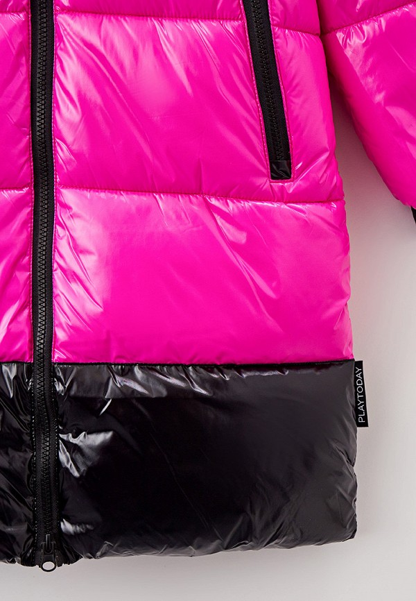 Куртка для девочки утепленная PlayToday цвет фуксия  Фото 4