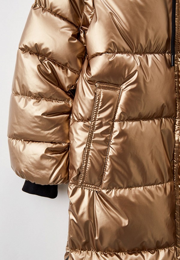 Куртка для девочки утепленная PlayToday цвет золотой  Фото 3
