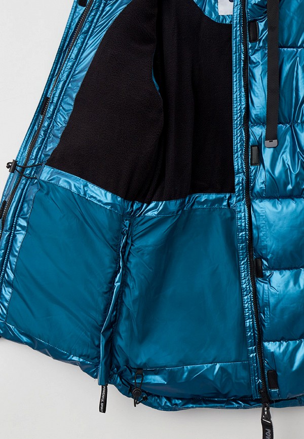 Куртка для девочки утепленная PlayToday цвет синий  Фото 4