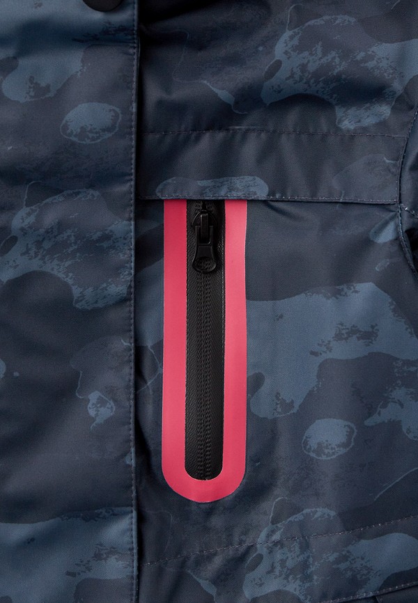 Куртка для девочки горнолыжная Oldos цвет серый  Фото 4