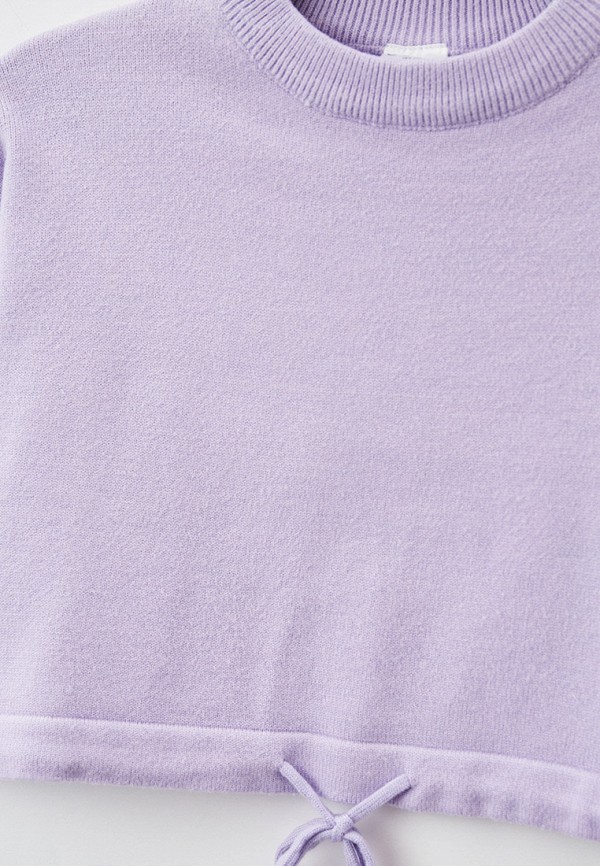 Джемпер для девочки O'stin цвет фиолетовый  Фото 3