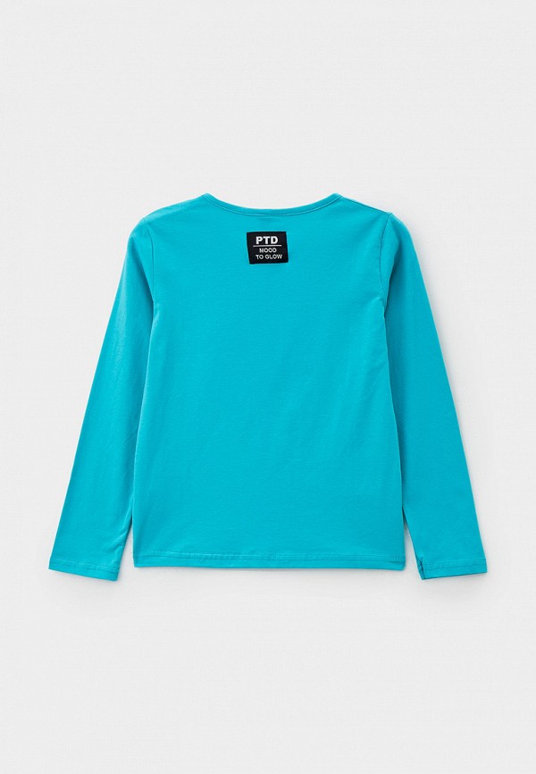 Лонгслив PlayToday бирюзовый, размер 158, фото 2