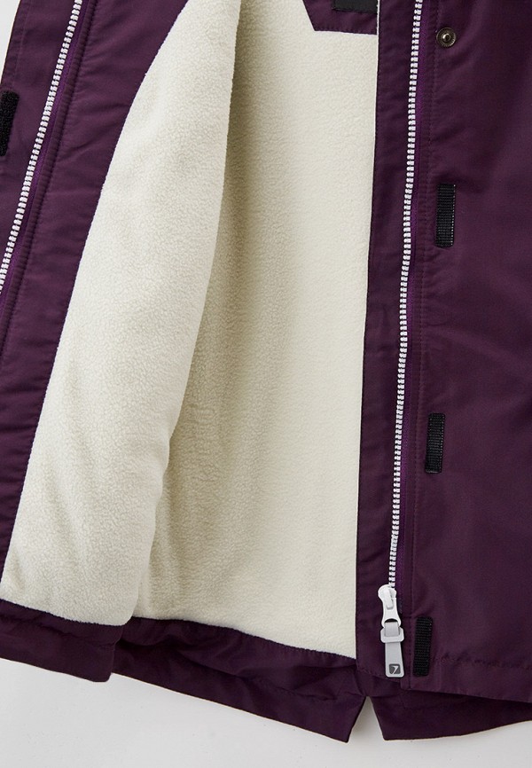 Куртка для девочки утепленная Avese цвет фиолетовый  Фото 5