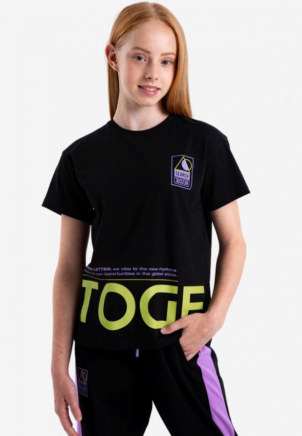 Футболка Kapika черный, размер 158, фото 3