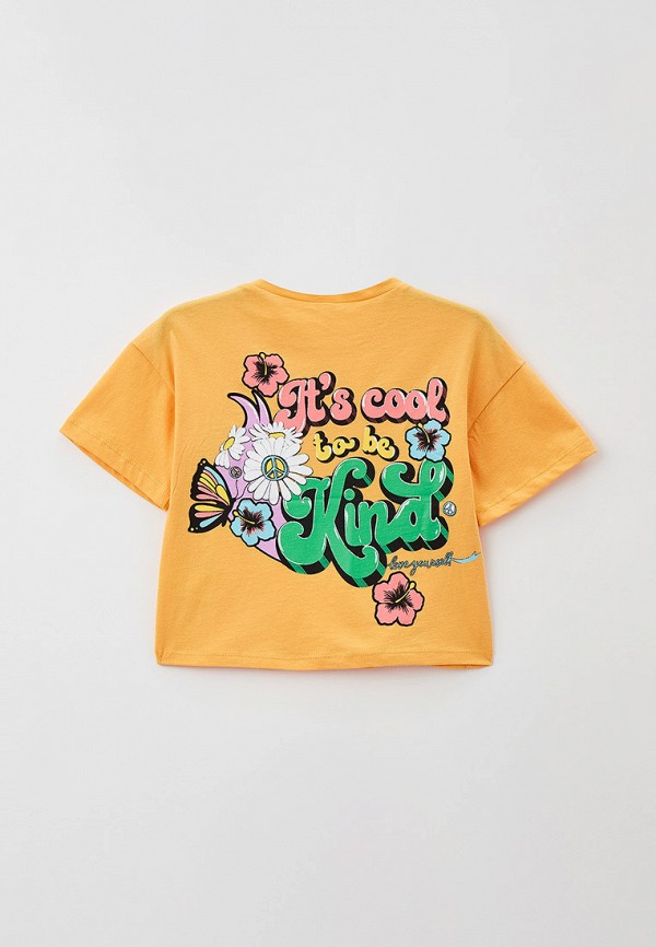 Футболка D&F оранжевый, размер 12, фото 2