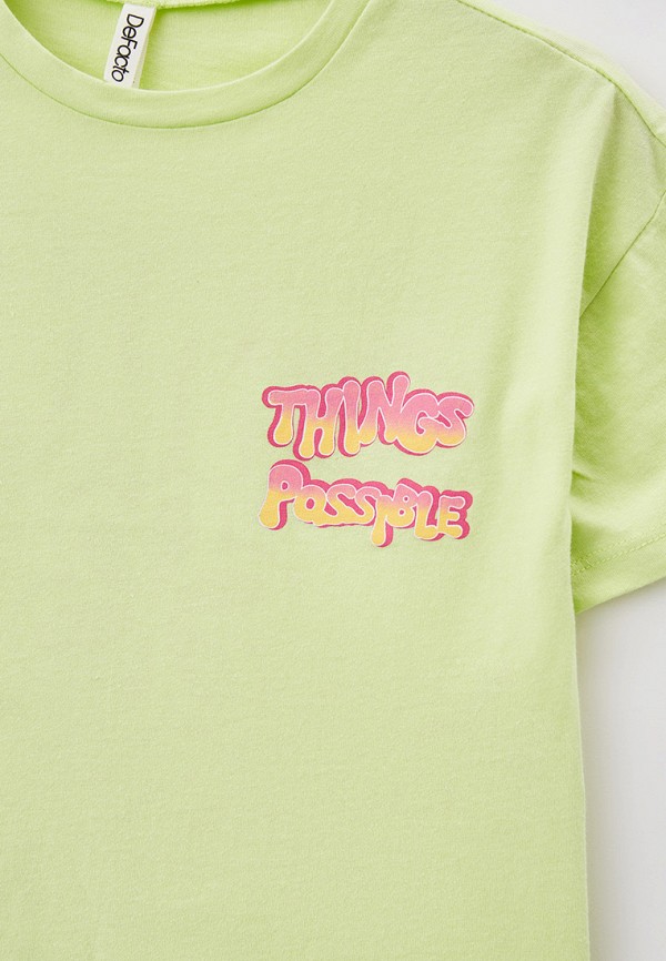 Футболка D&F зеленый, размер 10, фото 3