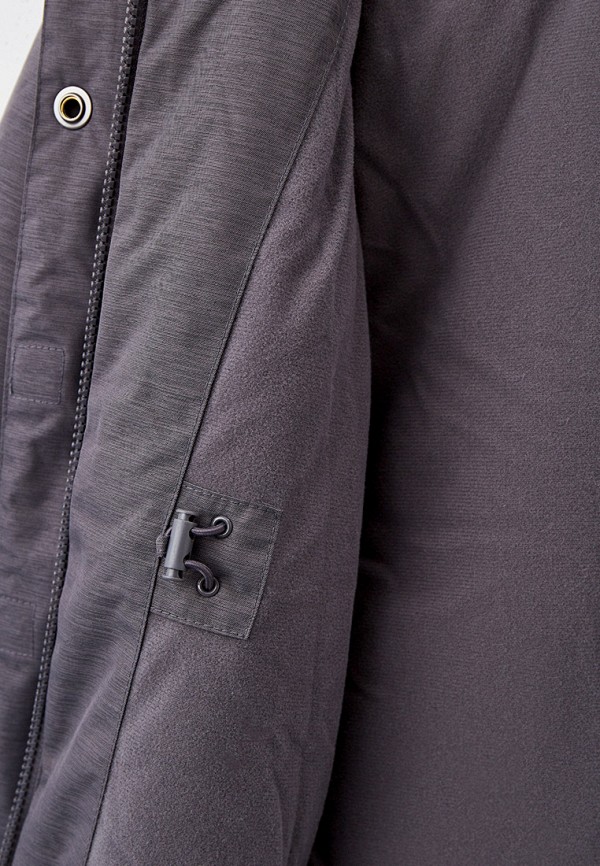 Куртка для девочки утепленная Crockid цвет серый  Фото 4
