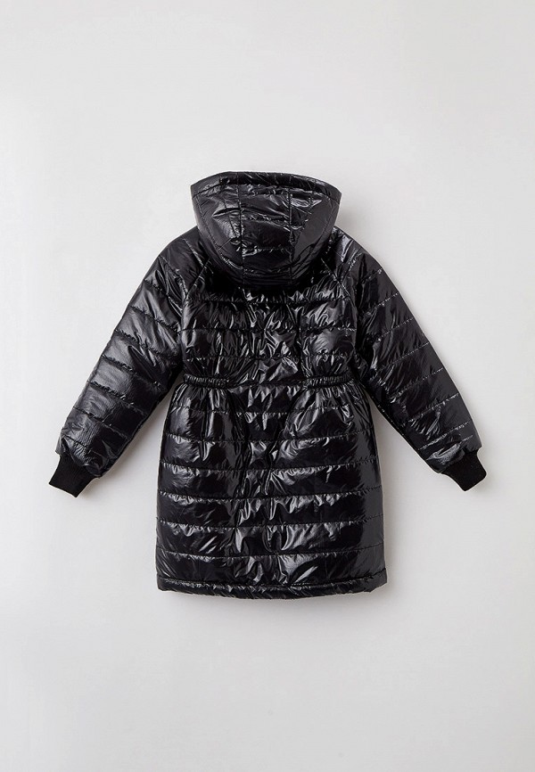 Куртка для девочки утепленная Naturel цвет черный  Фото 2