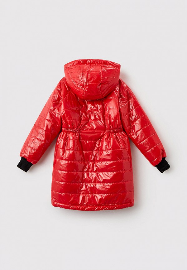 Куртка для девочки утепленная Naturel цвет красный  Фото 2
