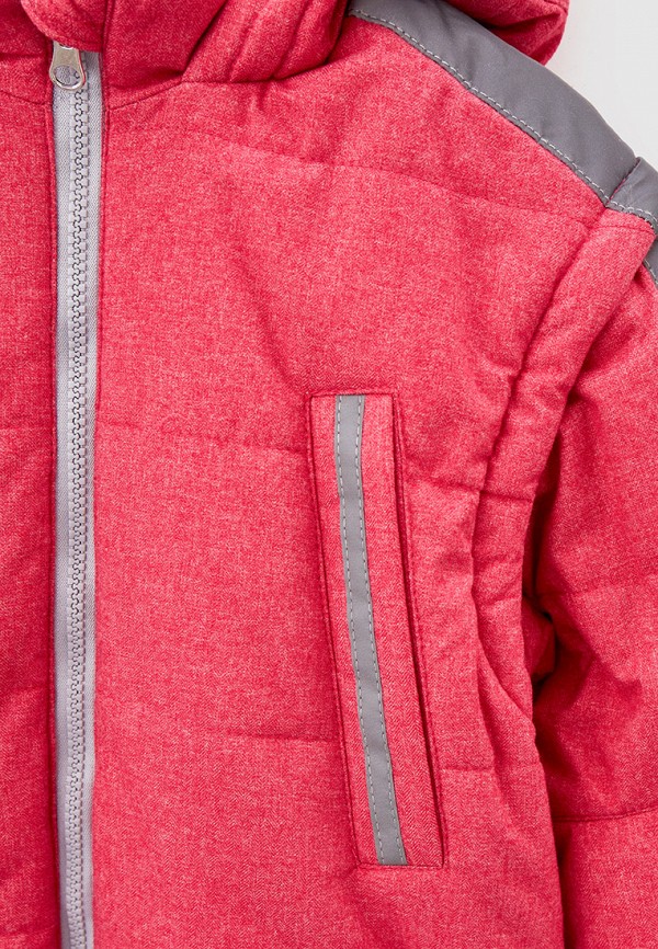 Куртка для девочки утепленная Smena цвет фуксия  Фото 3